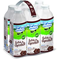Los mejores  - Central Lechera Asturiana Batido Cacao - Paquete de 6 x 1000 ml - Total: 6000 ml